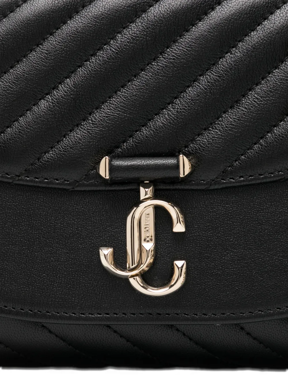 Jimmy Choo Curve Crossbody Bag In Black