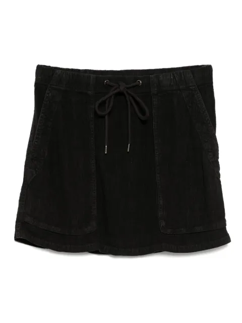 James Perse linen blend utility skirt