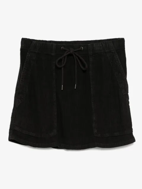 James Perse linen blend utility skirt