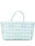 Bottega Veneta Pre-Owned 2012-2024 Large Lambskin Intreccio Padded tote bag - Blue
