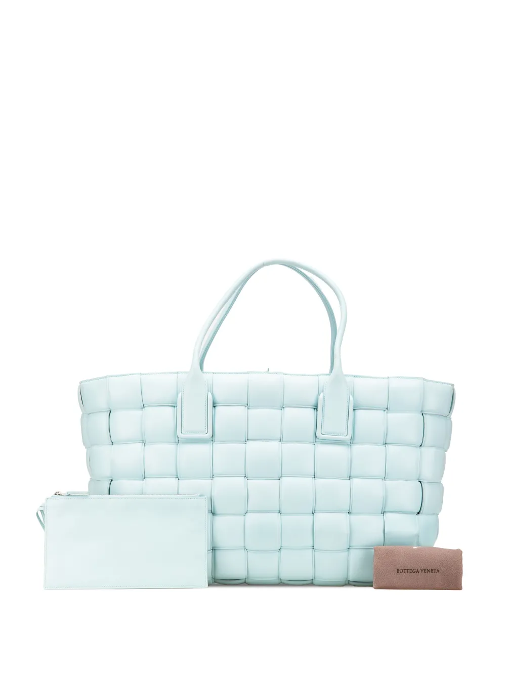 2012-2024 Large Lambskin Intreccio Padded Tote Bag