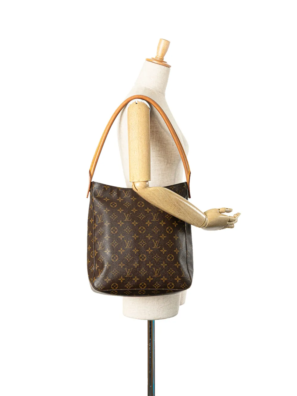 Louis Vuitton Pre-Owned 2002 Monogram Looping GM shoulder bag | Pre-Owned | Image 2