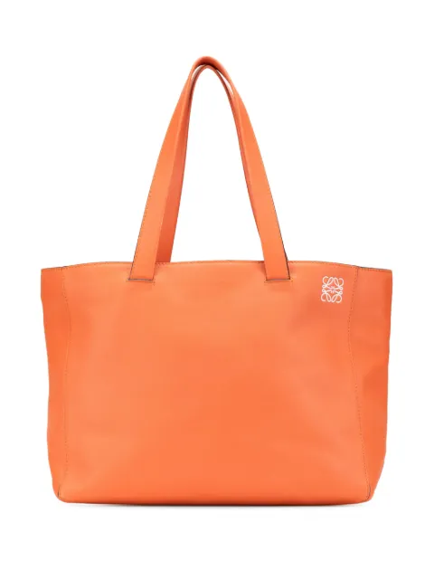 Loewe Pre-Owned tote East West de piel con Anagram 2014