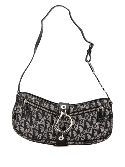 Christian Dior Pre-Owned 2004 Small Diorissimo Trotter Canvas D Charm Pochette shoulder bag