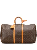 Louis Vuitton Pre-Owned 1988 Monogram Keepall 55 travel bag - Brown