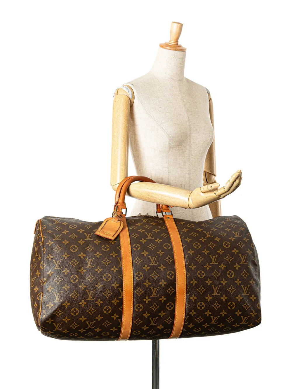 Louis Vuitton Pre-Owned 1988 Monogram Keepall 55 travel bag | Pre-Owned | Image 2