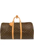 Louis Vuitton Pre-Owned 1996 Keepall 55 luggage handbag - Brown