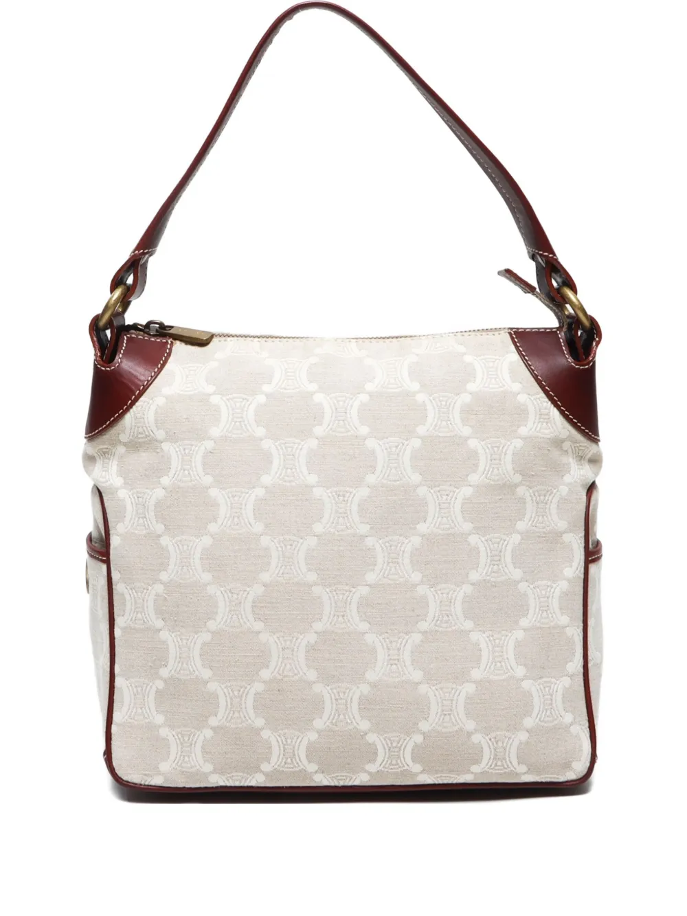 Céline Pre-Owned 1990-2010 Macadam Canvas shoulder bag | Neutrals | Image 1