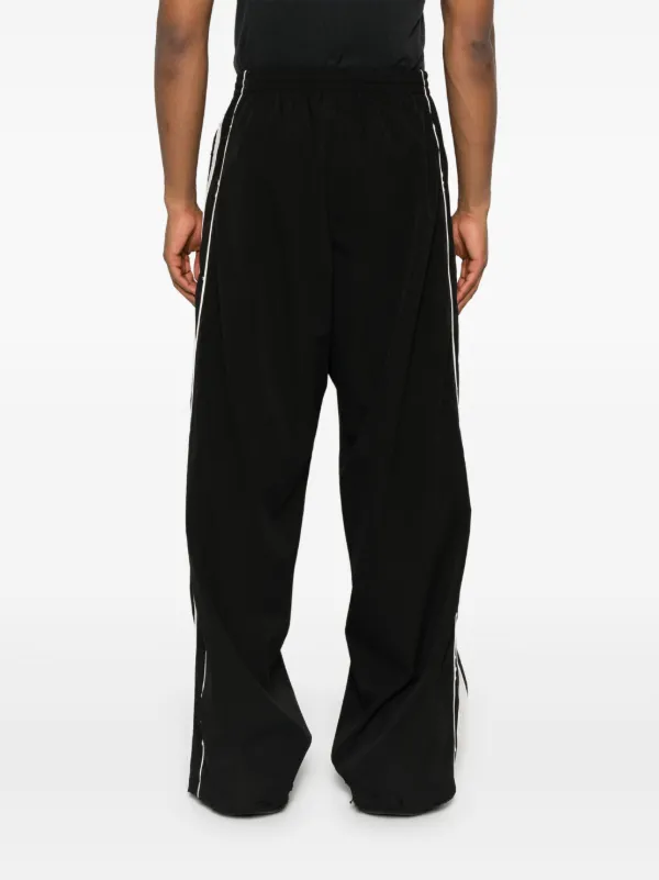 Balenciaga logo-print Track Pants | Black | FARFETCH