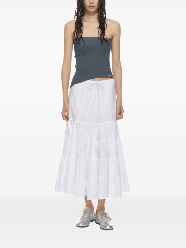 Palomawool スカート Paloma Wool Pleated Midi Skirt | White | FARFETCH