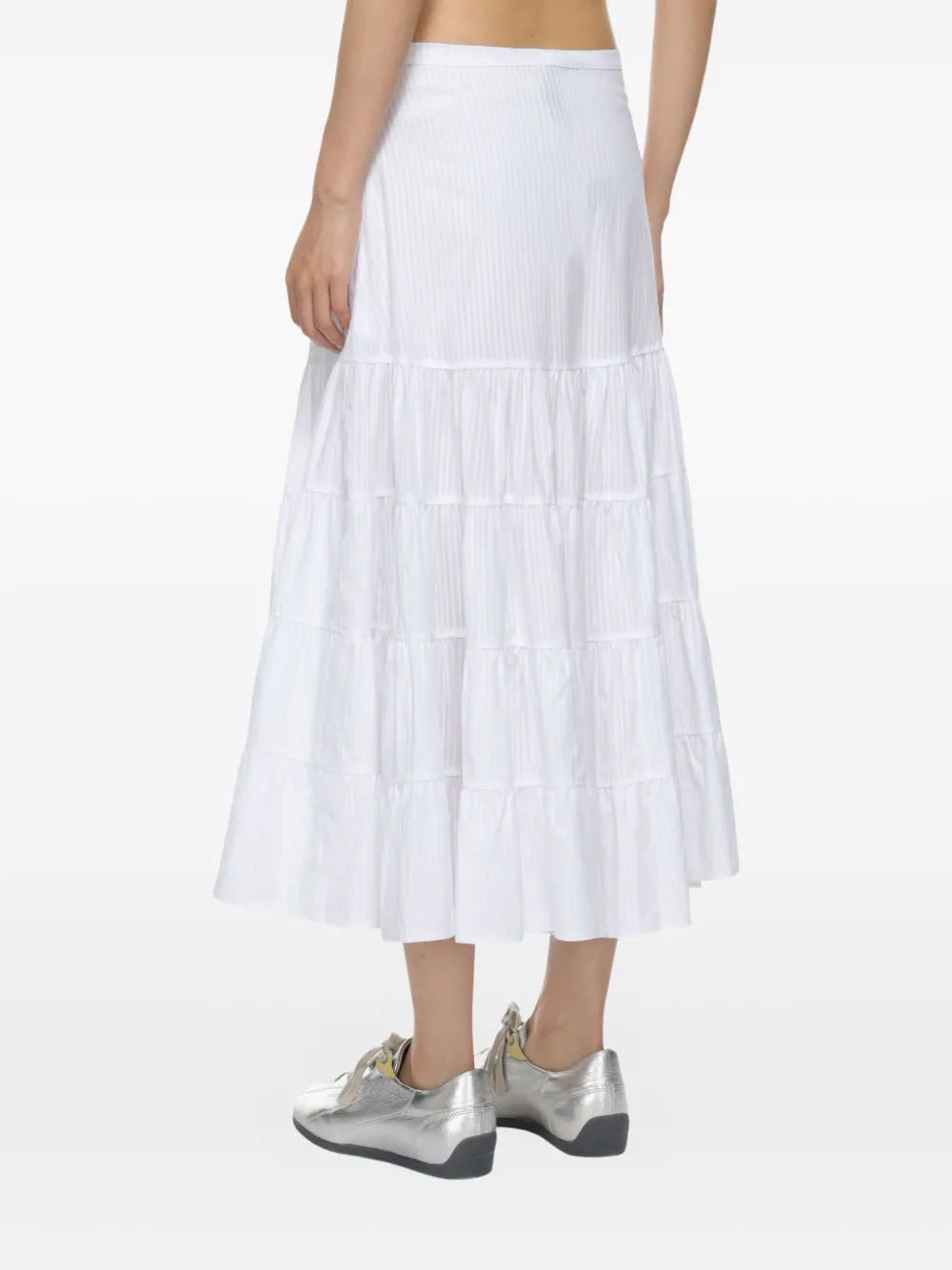 Shop Paloma Wool Pleated Midi Skirt