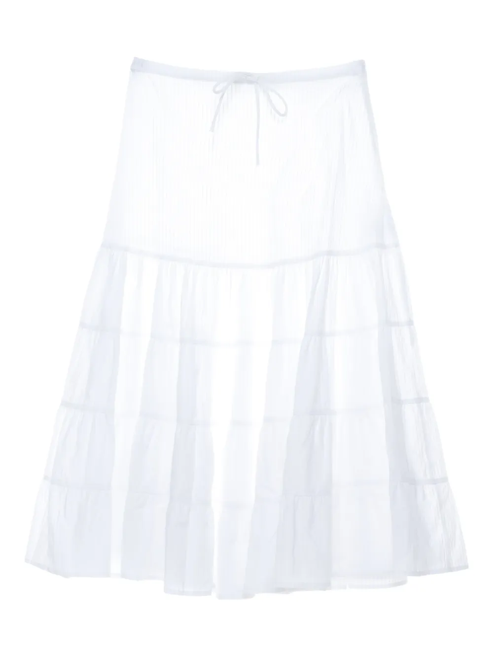 Paloma Wool jupe mi-longue à design plissé | blanc | Image 1