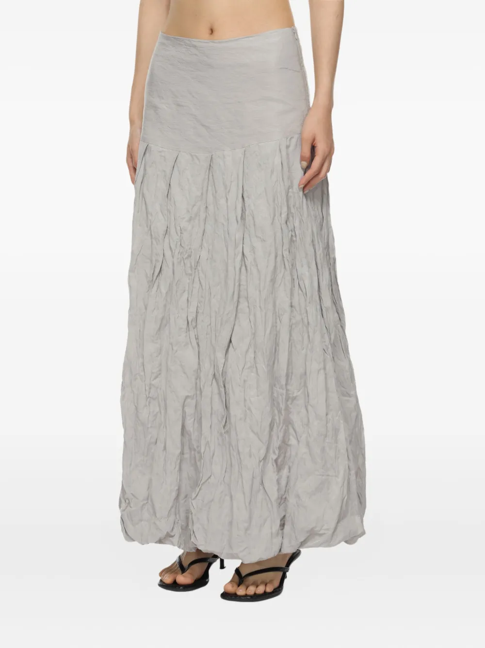Paloma Wool Maxi-plooirok Grijs