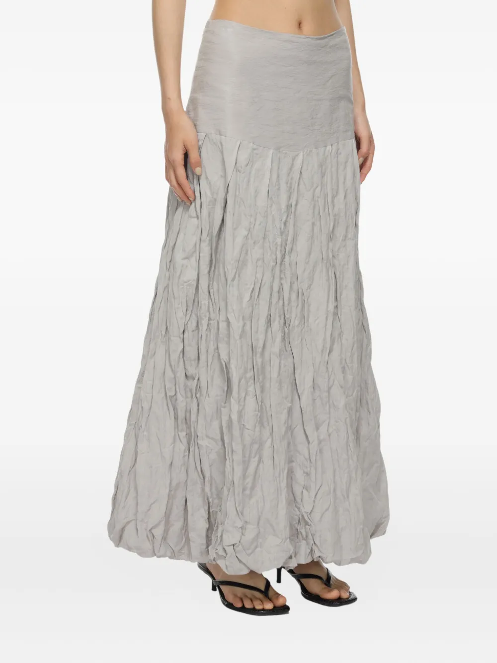 Paloma Wool Maxi-plooirok Grijs