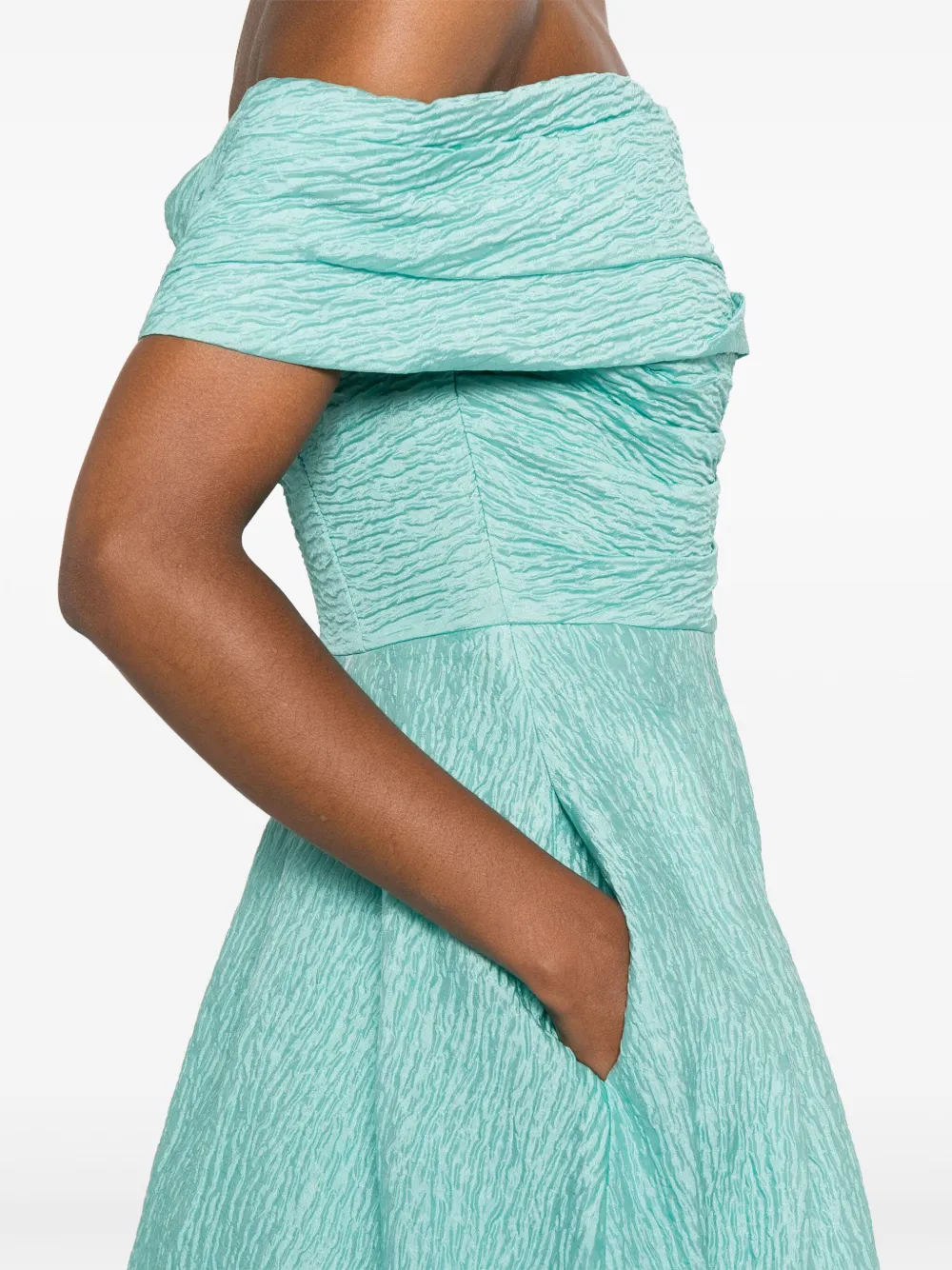 Rebecca Vallance Adalyn midi-jurk Groen