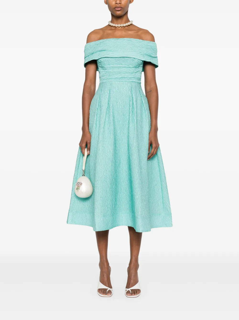 Rebecca Vallance Adalyn midi dress - Groen