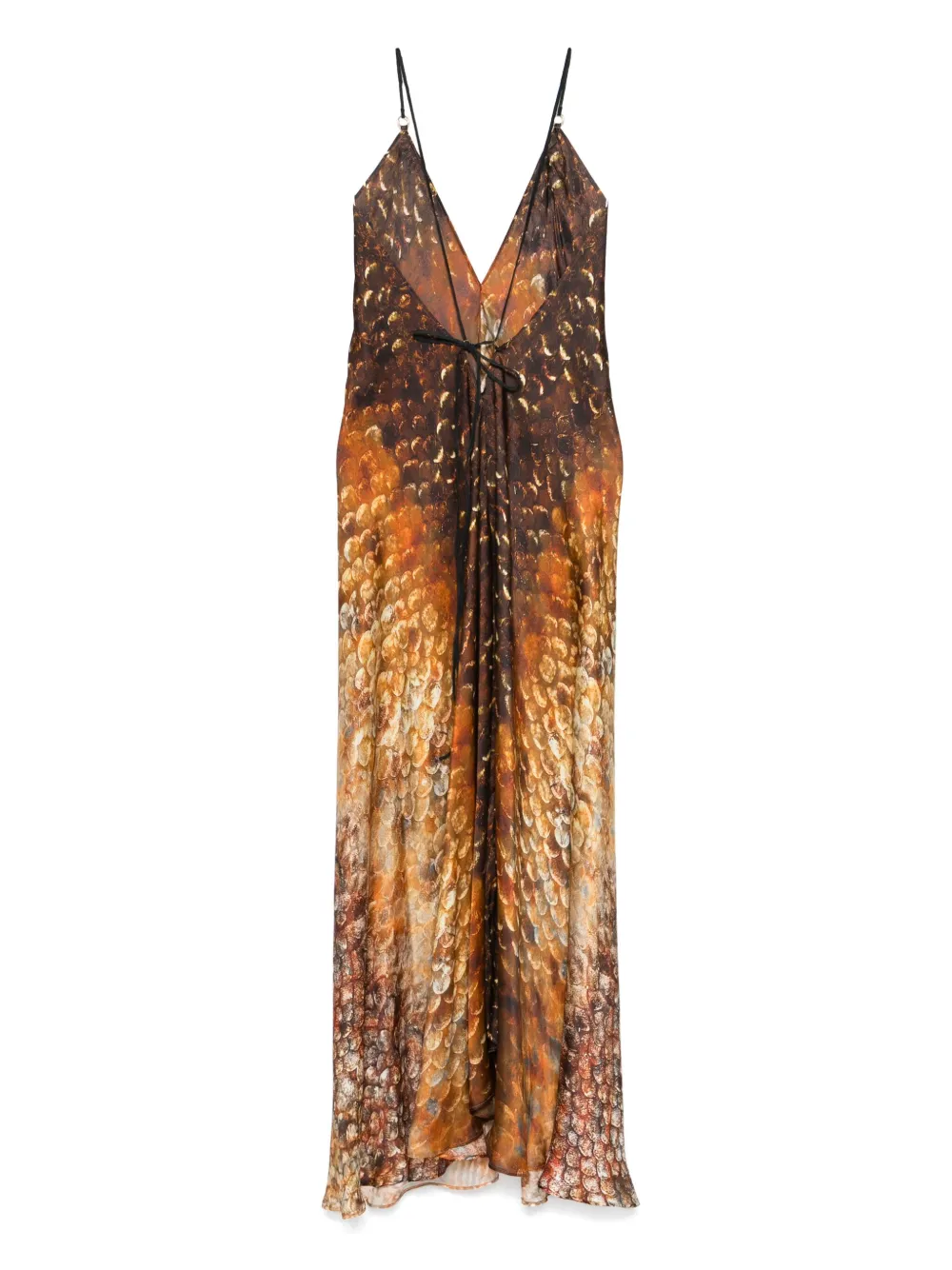 Mona Xarracca maxi dress - Bruin