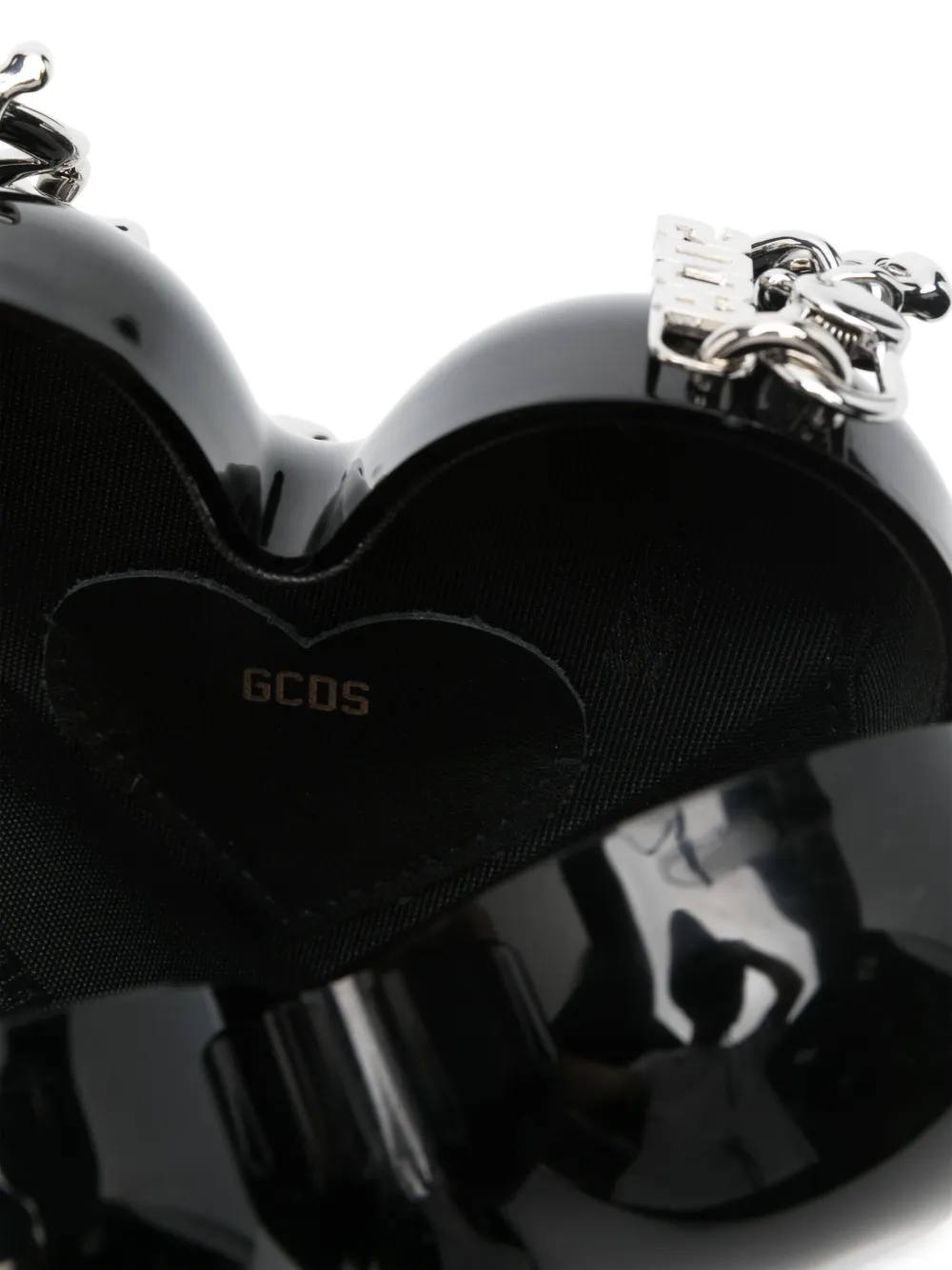 GCDS Heart mini-tas Zwart