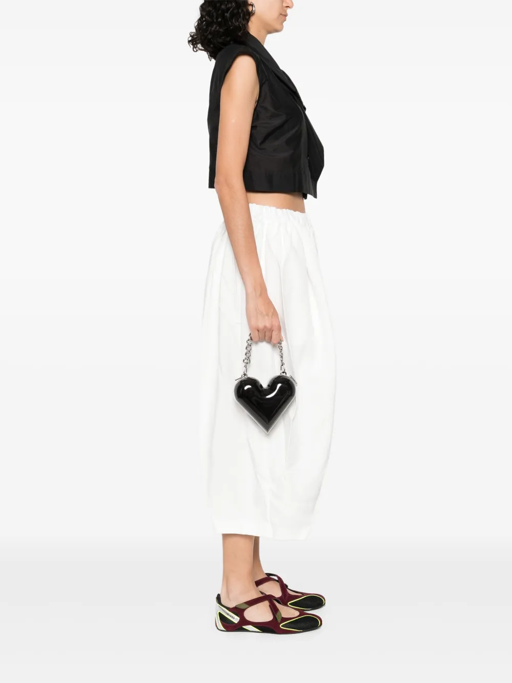 GCDS Heart mini-tas Zwart