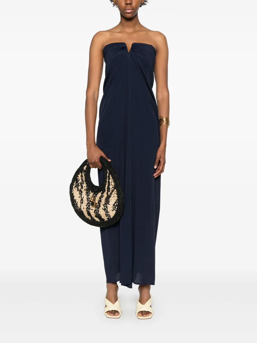 RAME strapless dress - Blauw