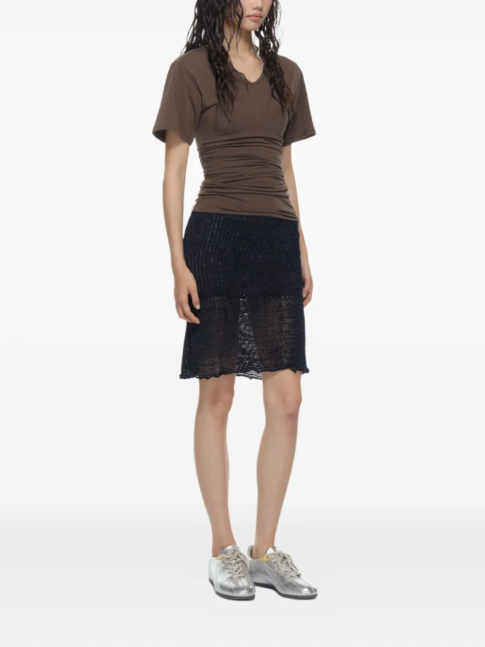 Paloma Wool Katoenen top Bruin