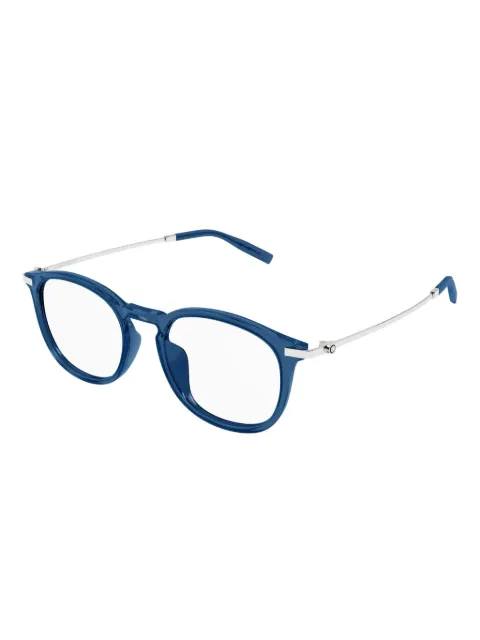 MONT BLANC EYEWEAR Brille mit rundem Gestell