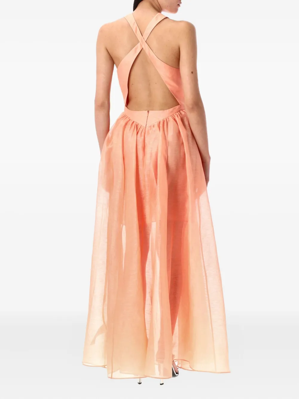 ZIMMERMANN Racer maxi dress - Oranje