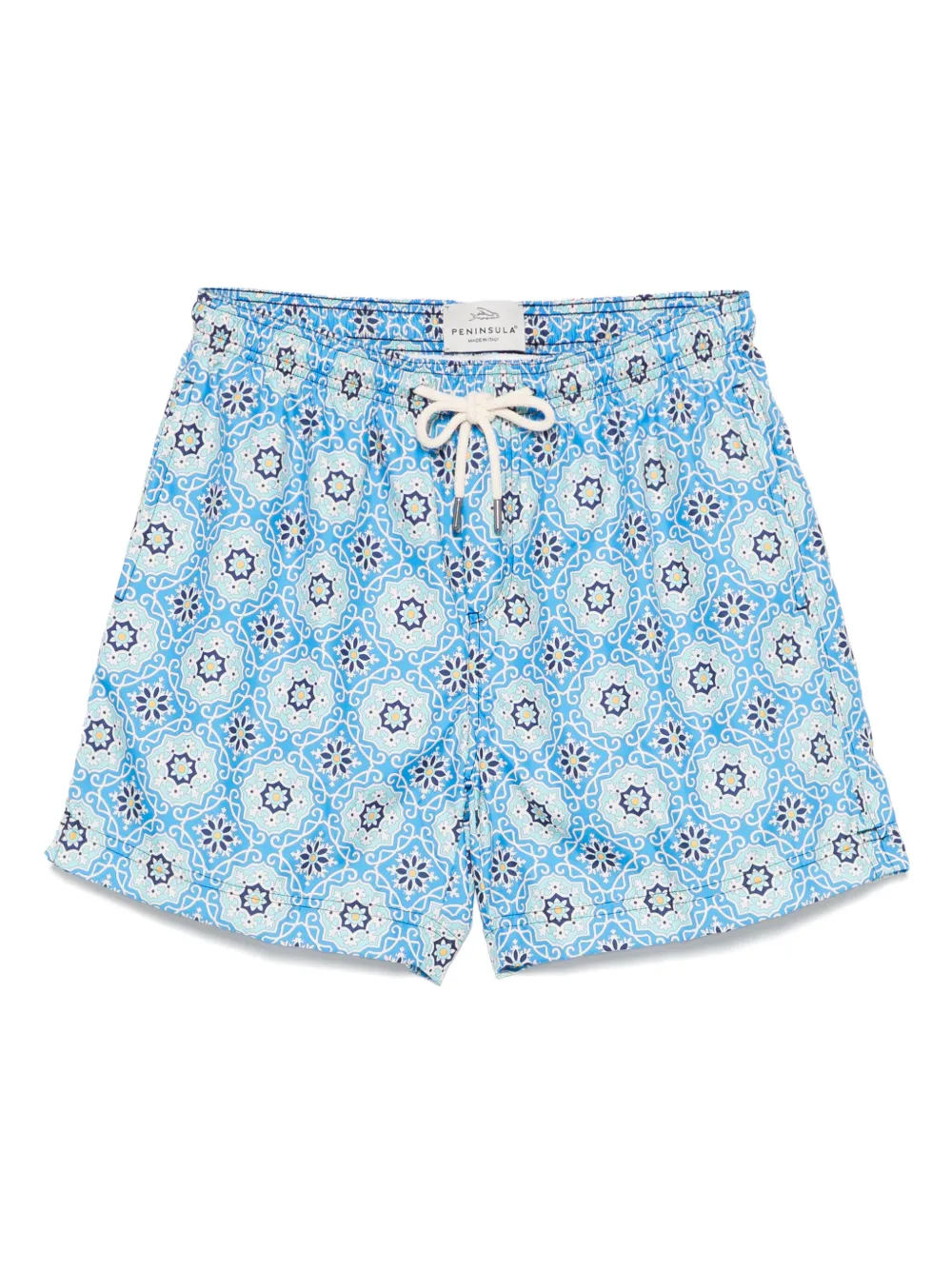 PENINSULA SWIMWEAR Zwembroek met geometrische print Blauw