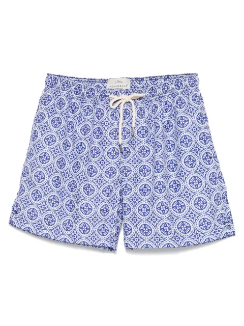 PENINSULA SWIMWEAR graphic-print swim shorts