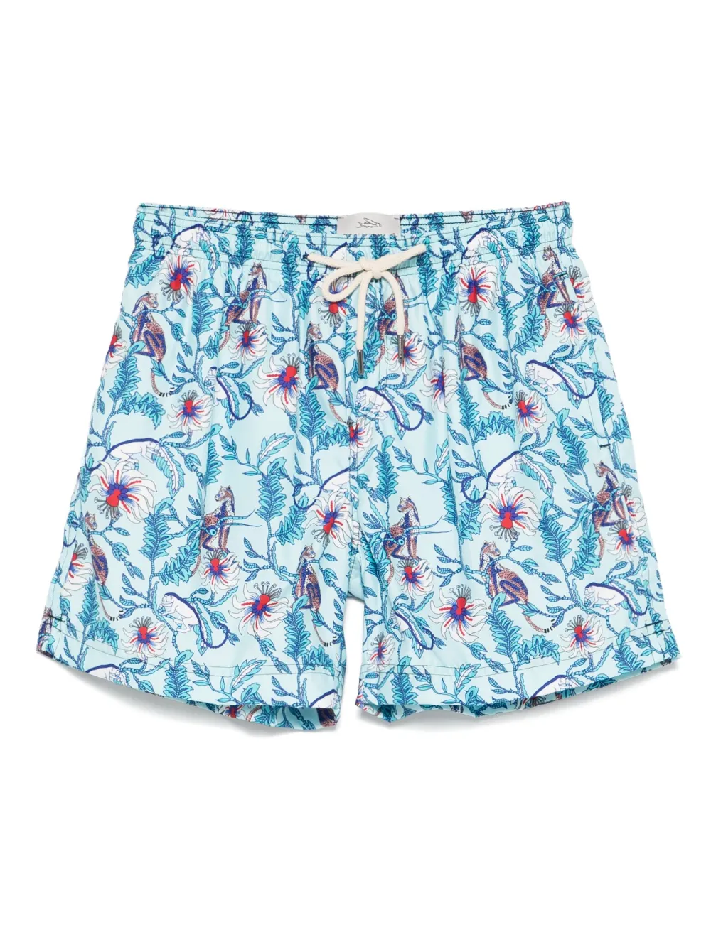PENINSULA SWIMWEAR Costume da bagno con stampa grafica | blu | Image 1