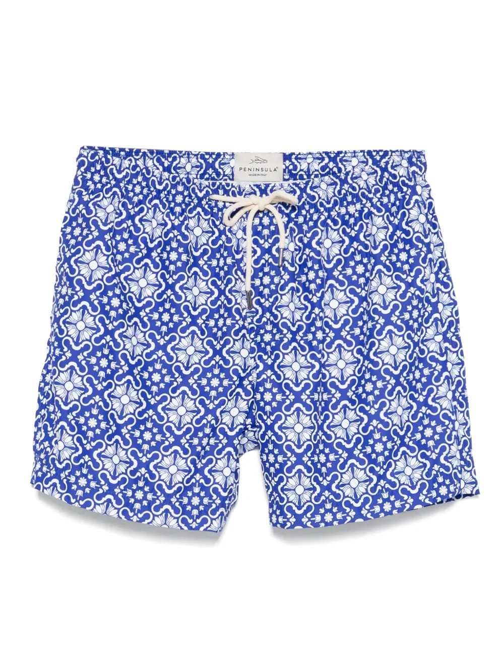 PENINSULA SWIMWEAR Zwembroek met grafische print Blauw
