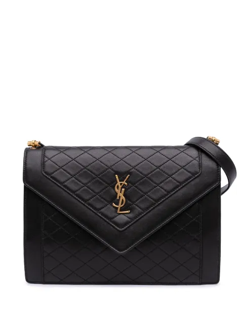 Saint Laurent Pre-Owned 2021 Quilted Lambskin Gaby shoulder bag