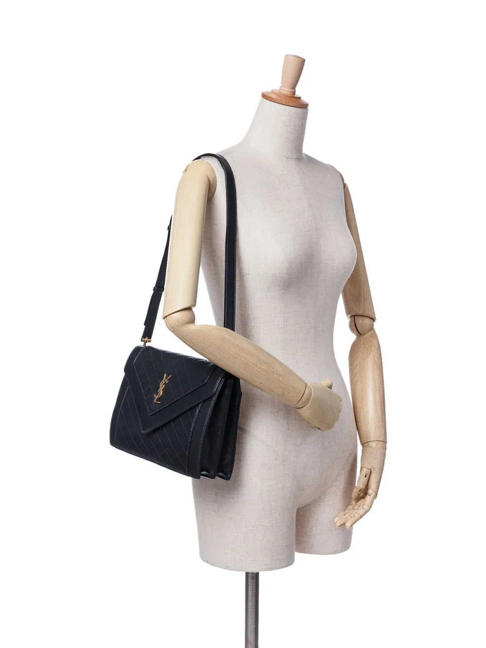 Saint Laurent Pre-Owned 2021 Quilted Lambskin Gaby shoulder bag | Pre-Owned | Image 2