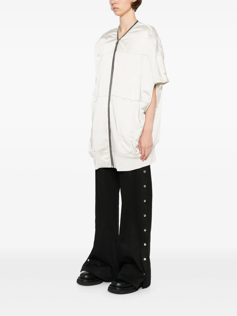 Rick Owens Mouwloos jack Beige