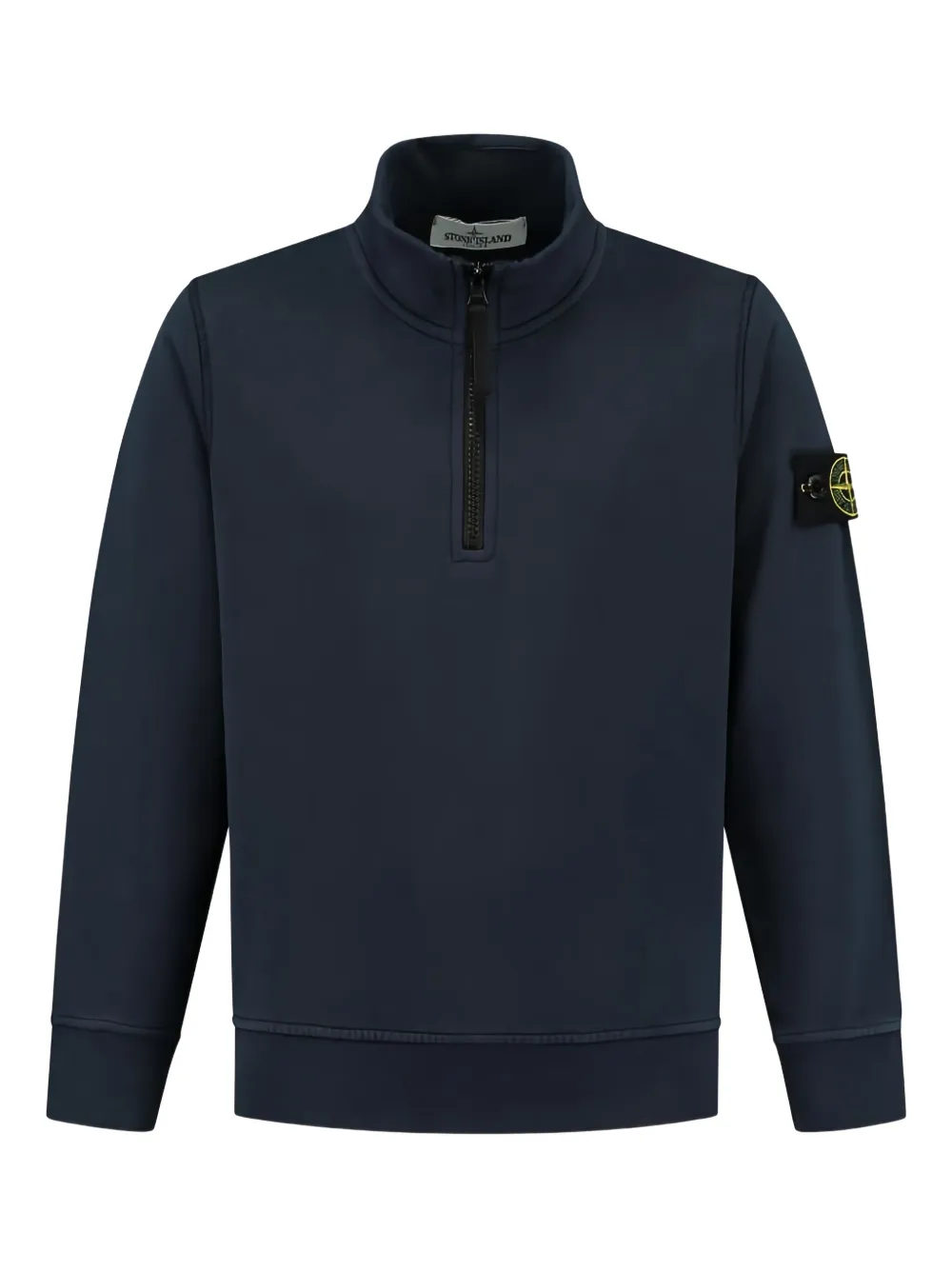 Stone Island Junior Compass-badge sweatshirt Blauw