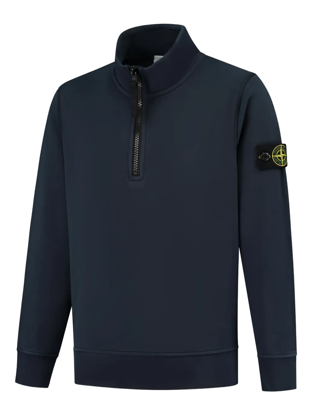 Stone Island Junior Sweater met Compass-logopatch Blauw