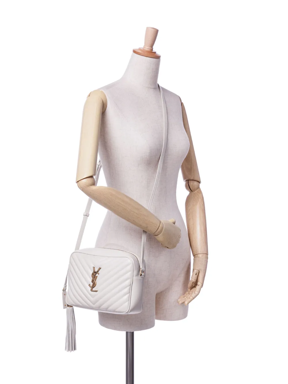 Saint Laurent Pre-Owned Borsa a tracolla Lou in pelle trapuntata con monogramma 2019 | Pre-owned | Image 2