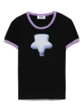 GCDS stretch-cotton t-shirt - Black