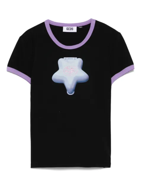 GCDS stretch-cotton t-shirt