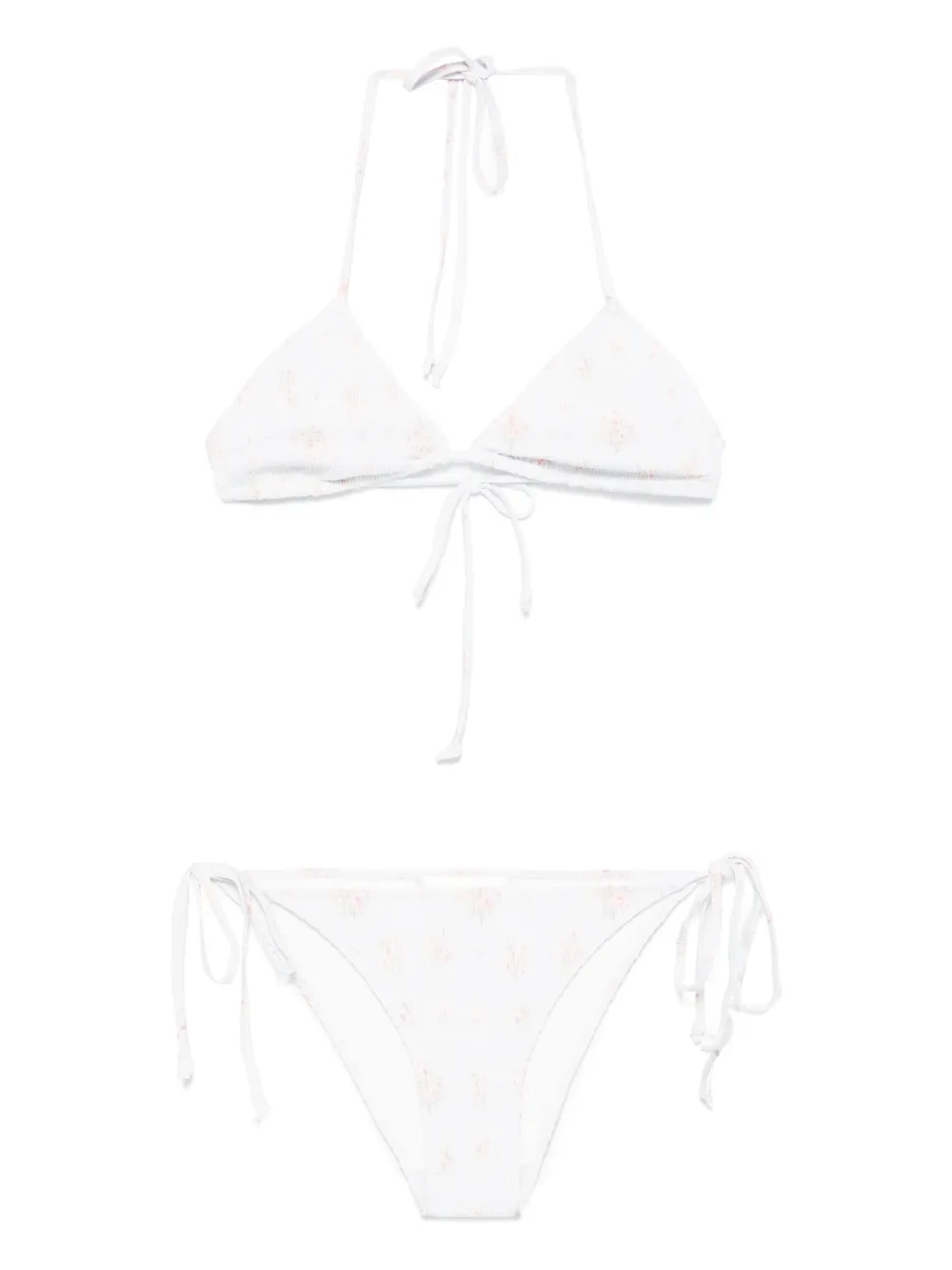 LoveShackFancy Saoirse bikini | Blue | Image 1