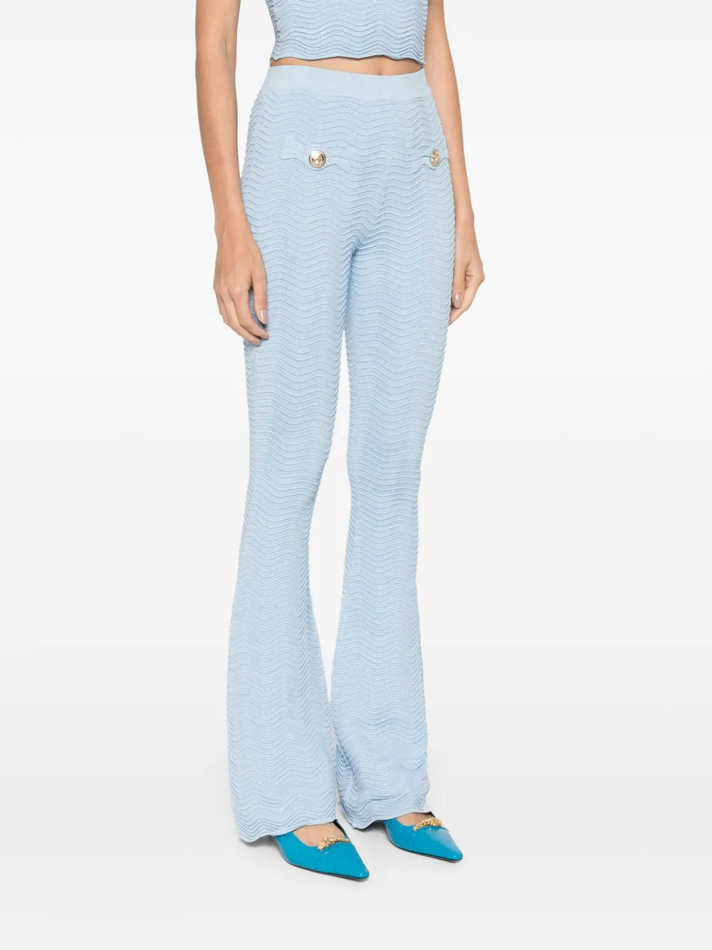 Retrofete Joliet broek Blauw