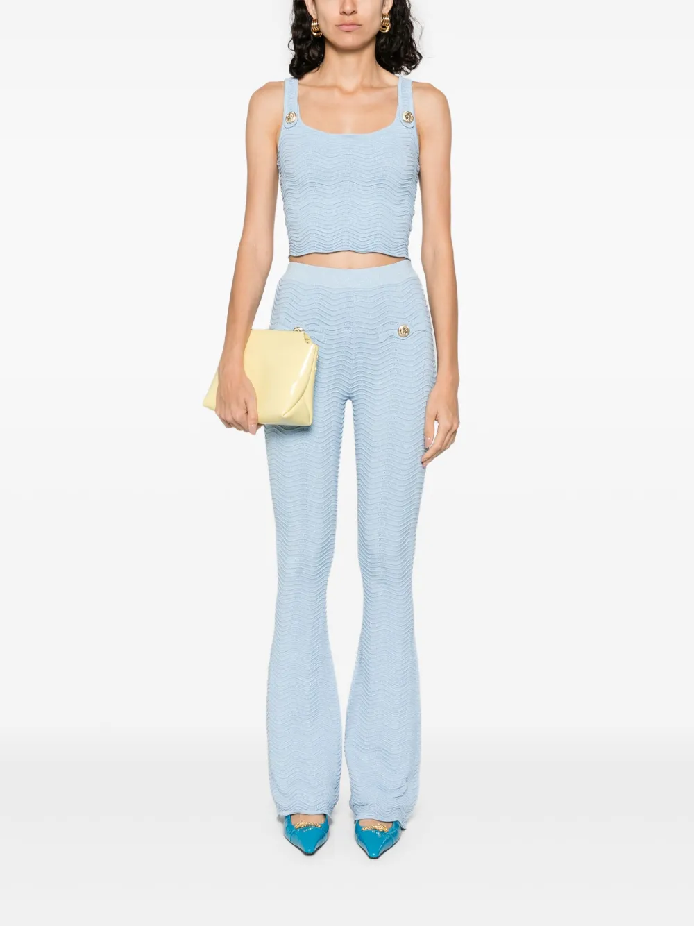 Retrofete Joliet broek - Blauw