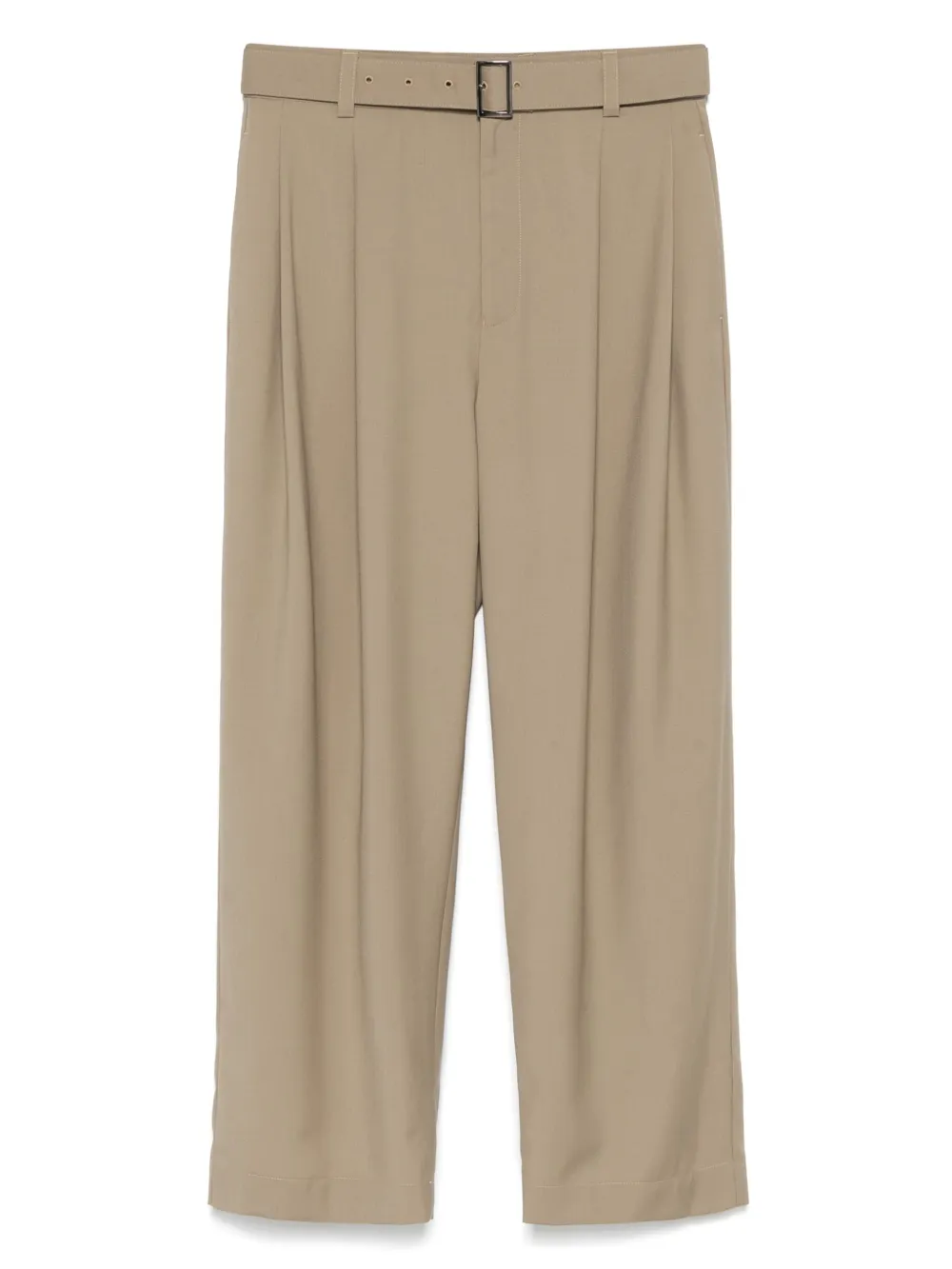 Emporio Armani Wollen broek Groen