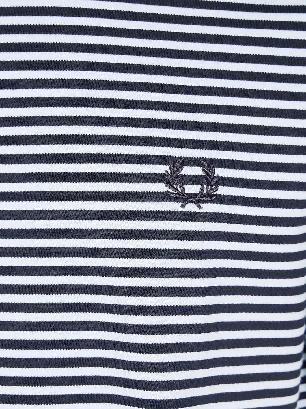Fred Perry Gestreept T-shirt Blauw