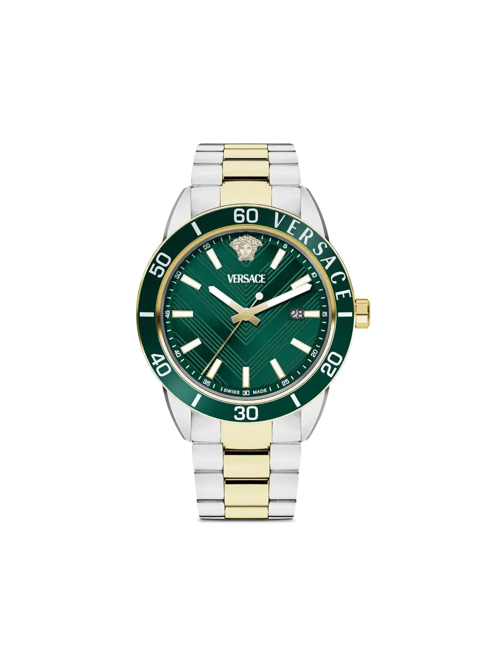 Versace Greca Urban 43mm | Green | Image 1