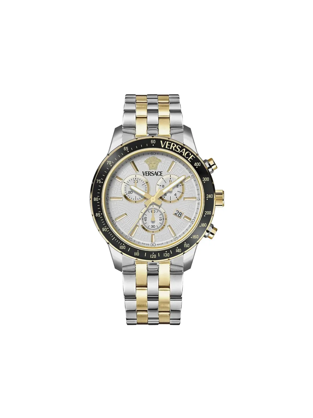 Versace Sport Chrono 44mm - Argento