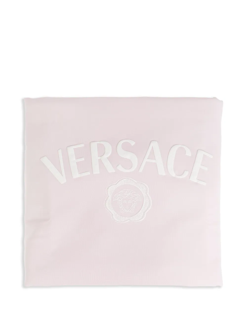 Versace Kids Deken met logo-reliëf Roze