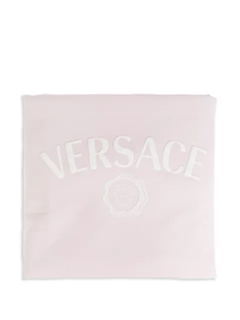 Versace Kids بطانية بنقش شعار الماركة