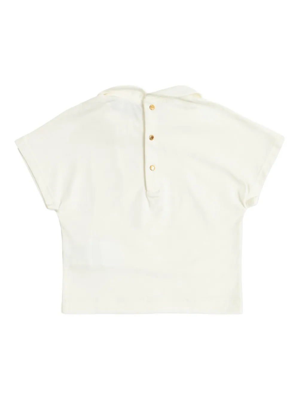 Versace Kids Top met Medusa-print - Wit