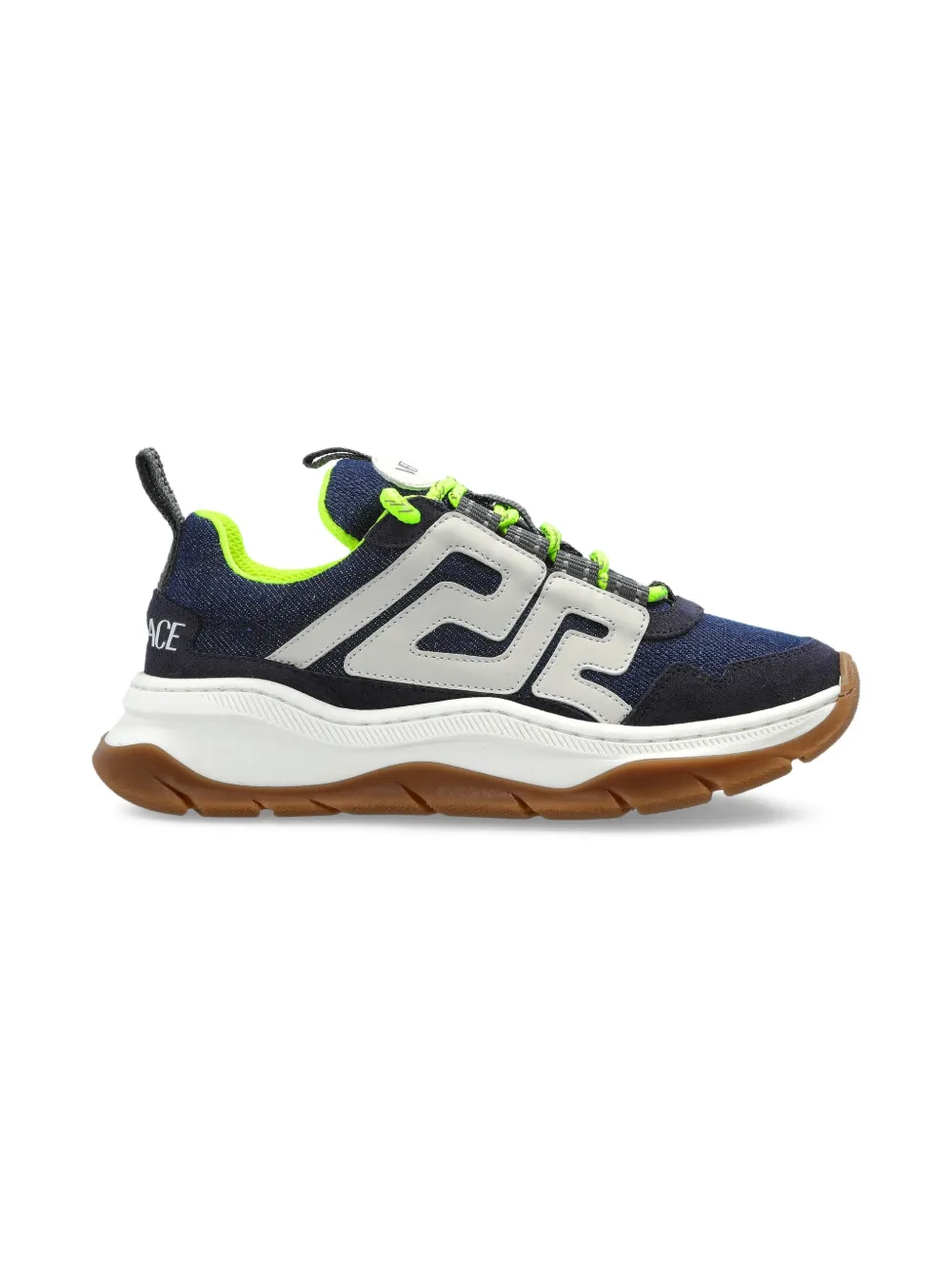 Versace Kids Pop Runner sneakers Blauw